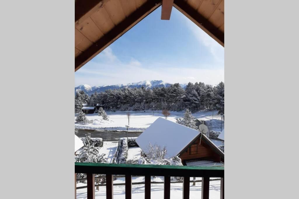 Bolquère Maison De Bois Finlandaise Au Pied Des Pistes מראה חיצוני תמונה